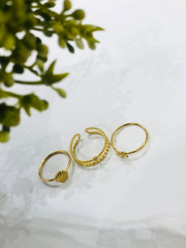 Golden Stack Ring